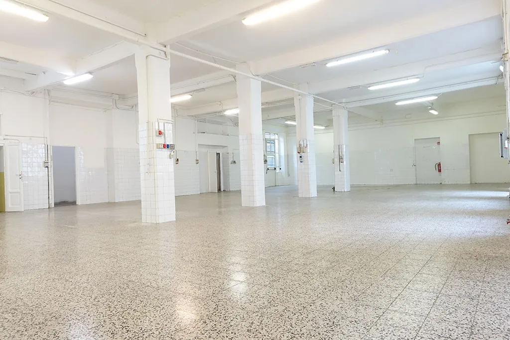 Panoramic view of the space