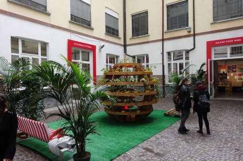 garden foodweek at location spazio bergognone